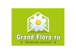 Логотип компании Доставка цветов Гранд Флора (ф-л г.Пушкин)